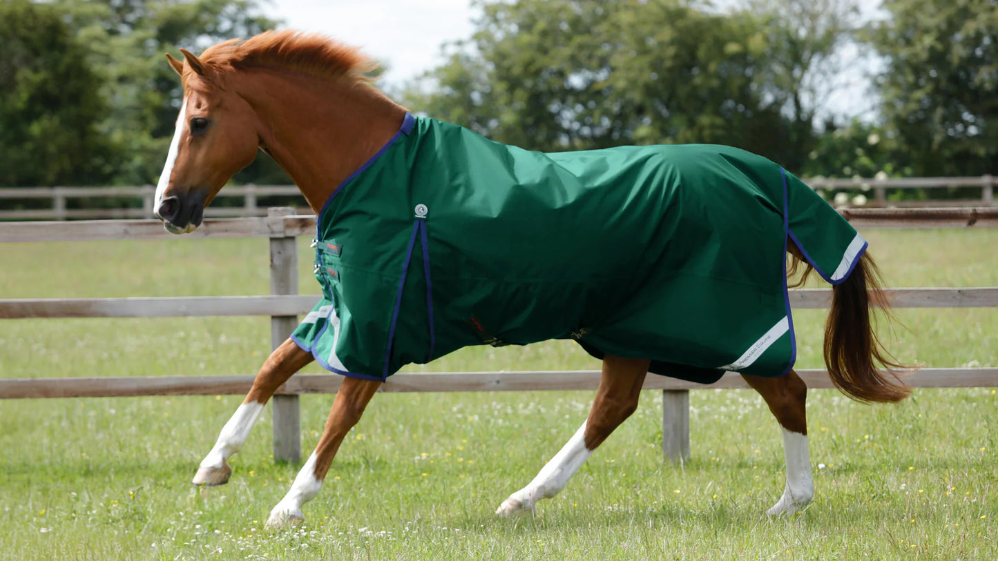 Premier Equine Buster Zero Turnout Rug Green