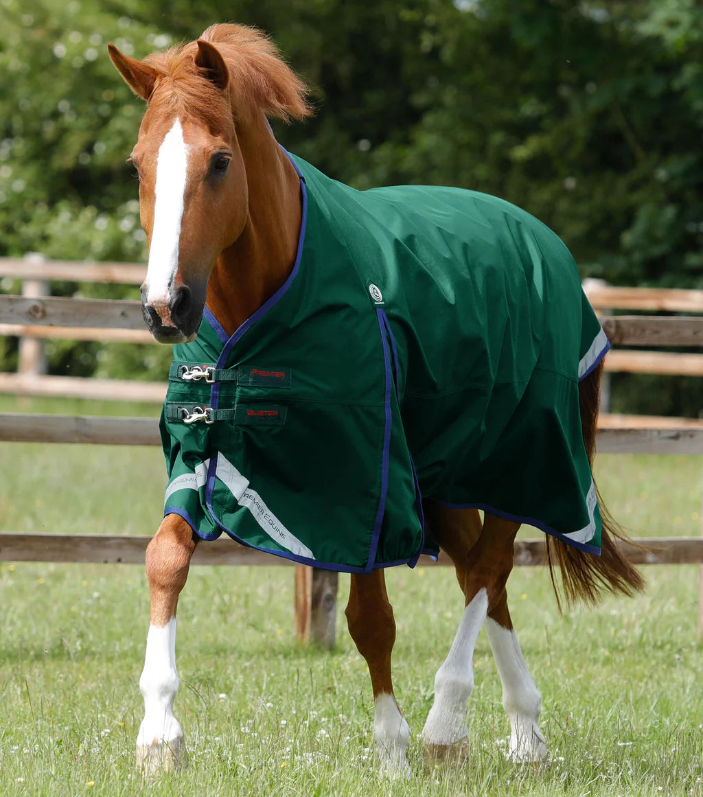 Premier Equine Buster Zero Turnout Rug Green