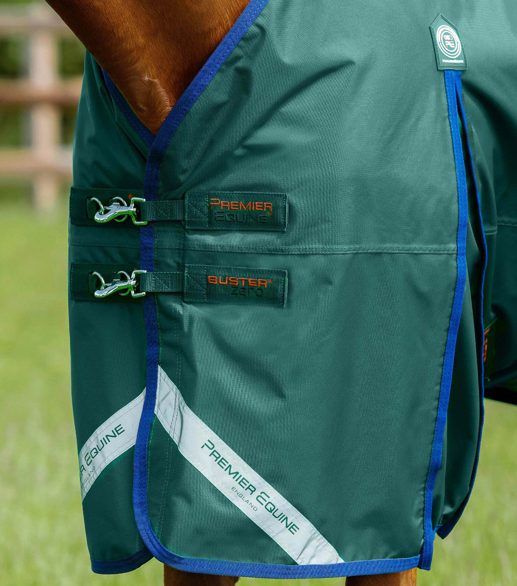 Premier Equine Buster Zero Turnout Rug Green