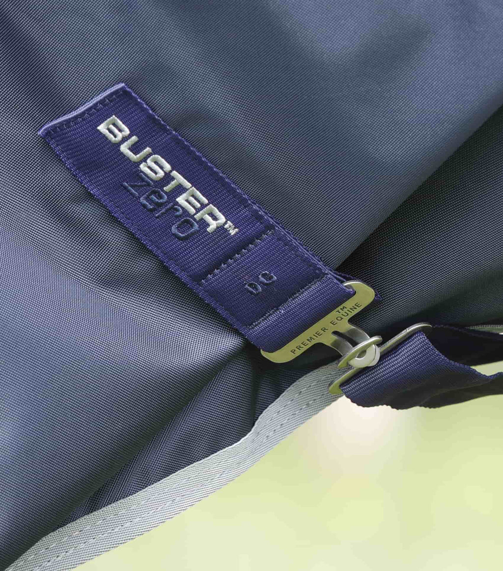 Premier Equine Buster Zero Turnout Rug Navy