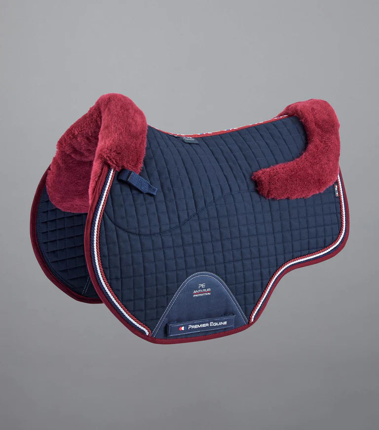 Close Contact Merino Wool European Saddle Pad - GP/Jump Square