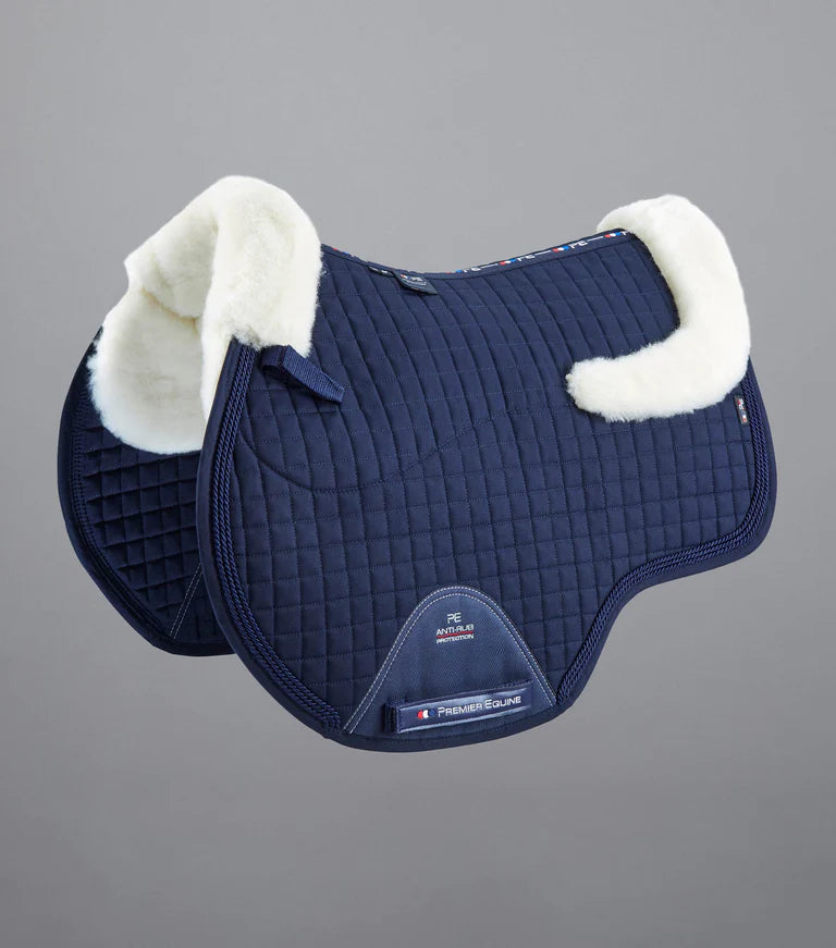 Close Contact Merino Wool European Saddle Pad - GP/Jump Square