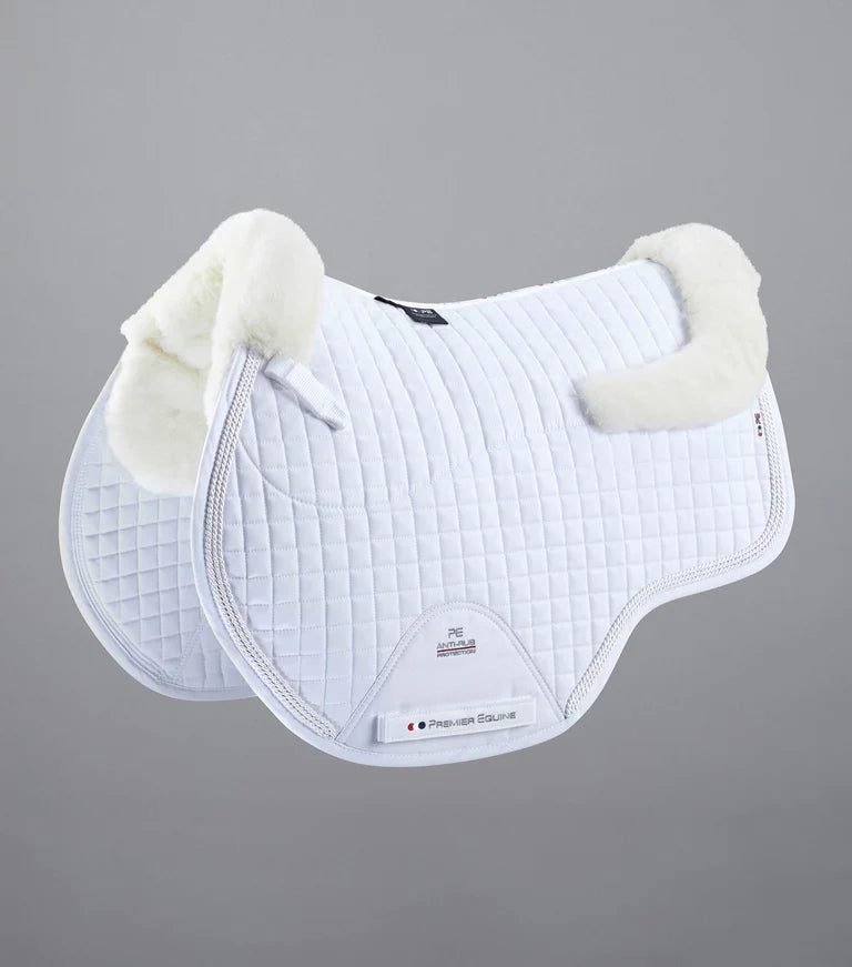 Close Contact Merino Wool European Saddle Pad - GP/Jump Square