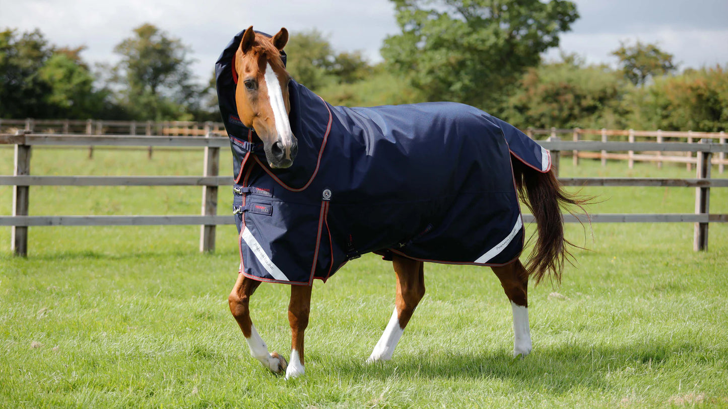 Premier Equine Titan Trio Complete 4-in-1 Turnout Rug Black