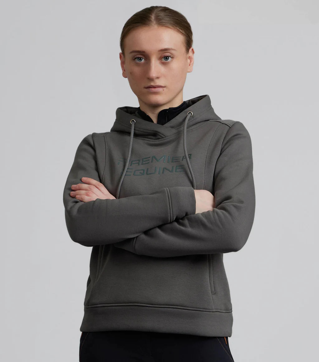 Premier Equine Lucia Ladies Hoodie Grey