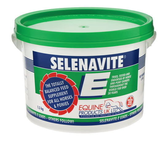 Equine Products UK Selenavite E Powder - The Ultimate Feed Balancer 1.5kg