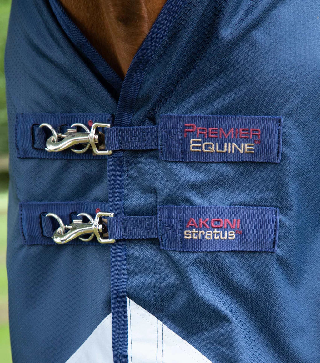 Premier Equine Akoni 0g Original Turnout Rug Navy