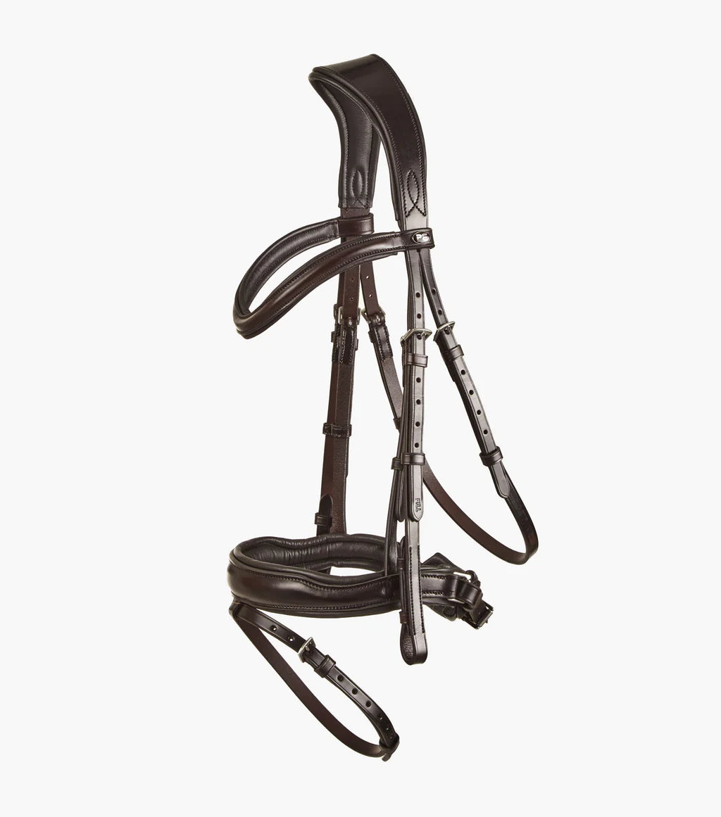 Premier Equine Favoloso Anatomic Bridle with Crank Noseband