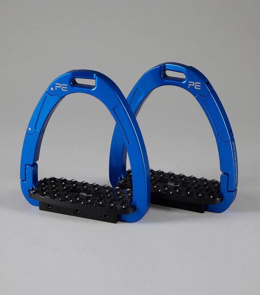 Premier Equine Intego Duo Safety Stirrup Blue