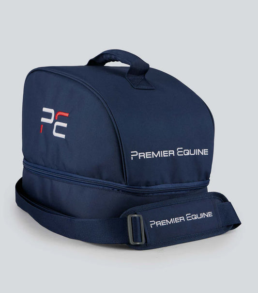 Premier Equine Team PE Helmet Bag Navy