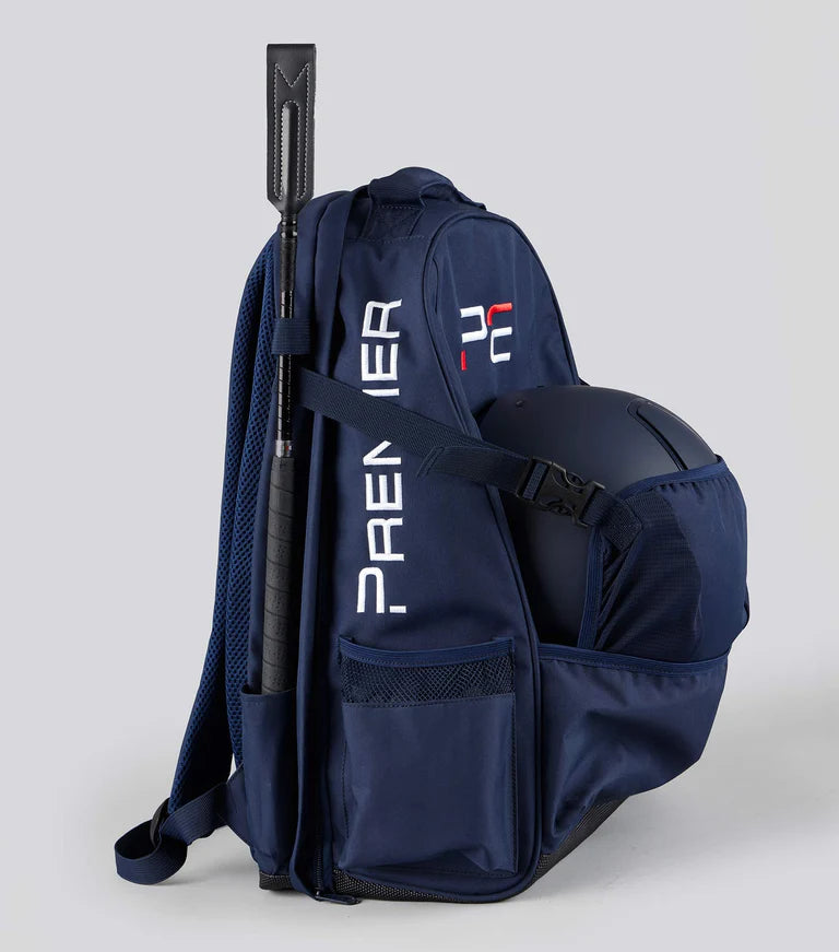 Premier Equine Team PE Backpack Bag Navy