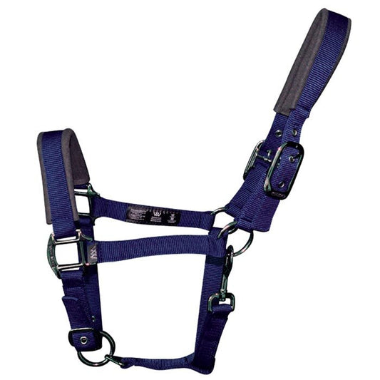 Woof Wear Head Collar and Lead Rope Set - Navy