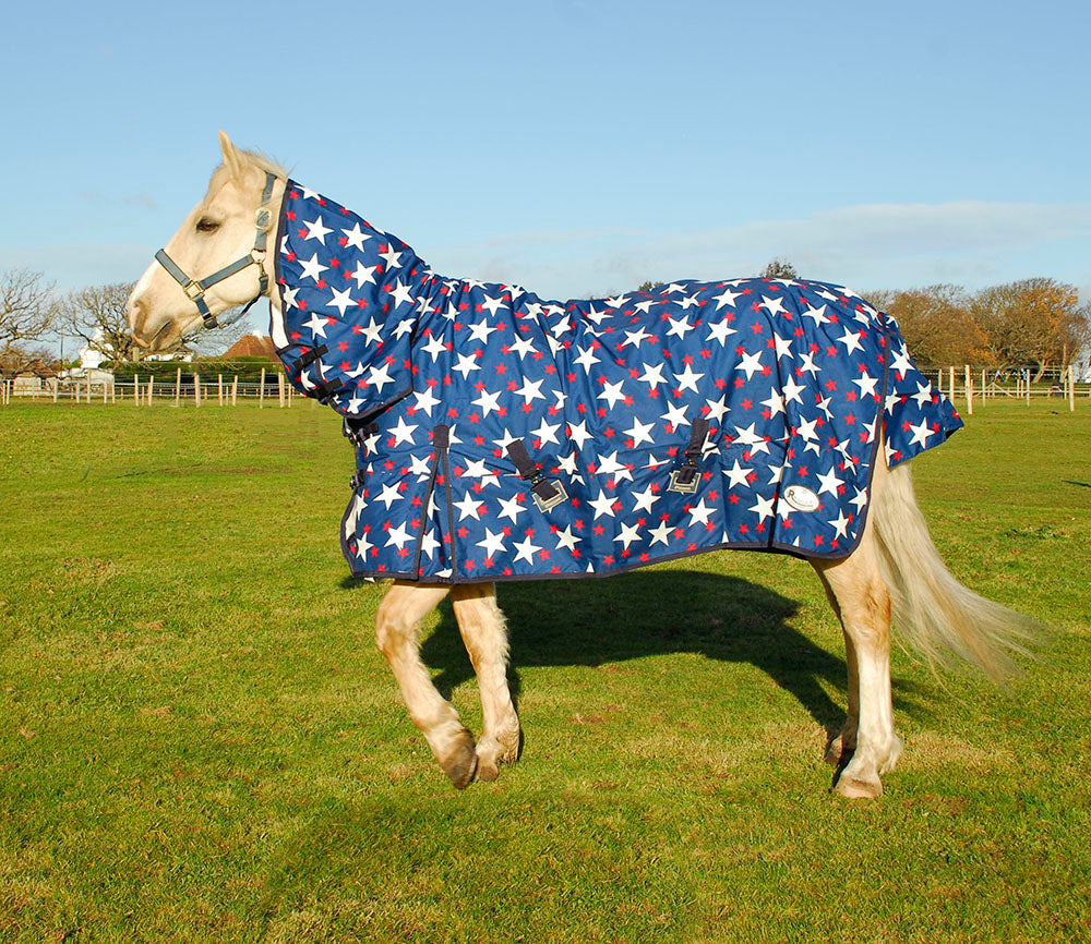 Rhinegold 'Star Torrent' 0g Turnout Rug With Full Neck