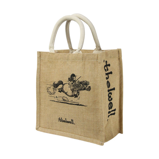 Thelwell Hessian Square Bag
