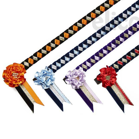 Elico Clayton Show Rosette Browband