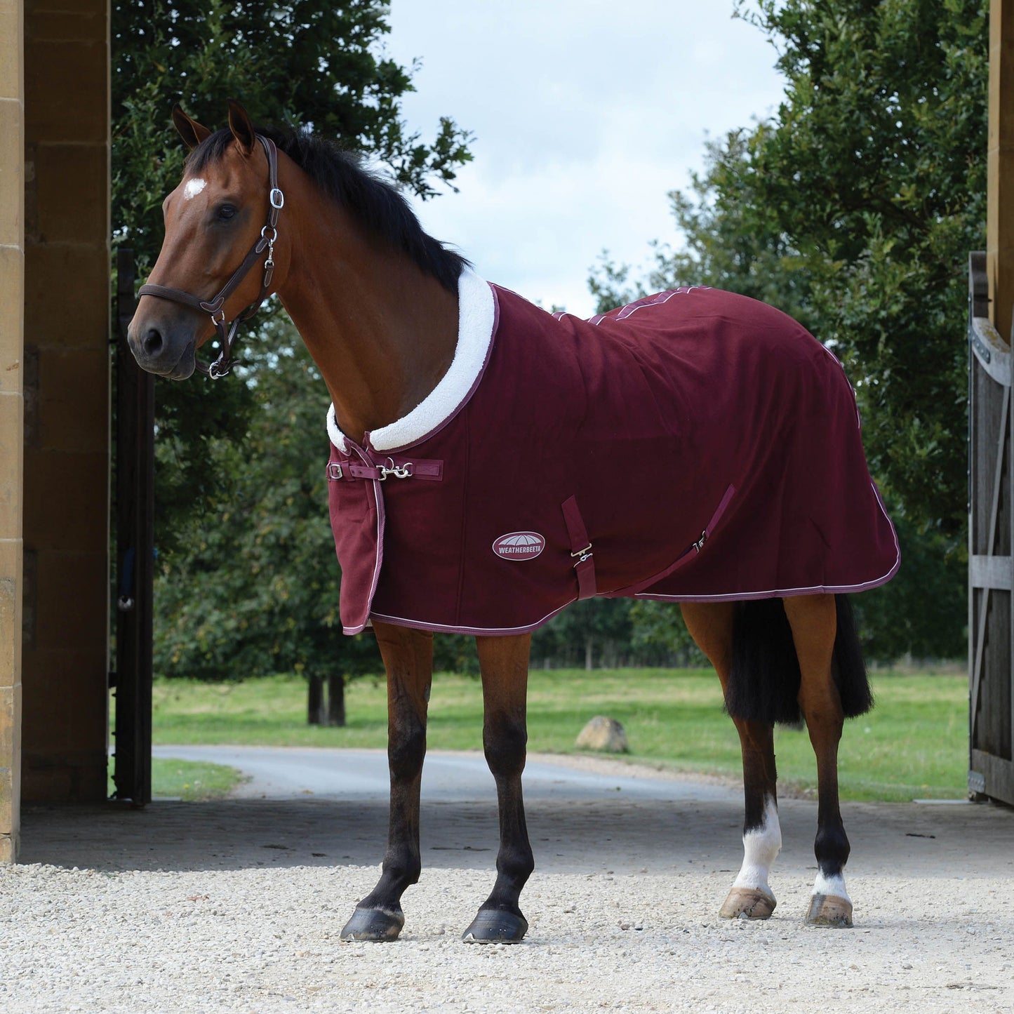 Weatherbeeta Maroon Sherpa Fleece Cooler