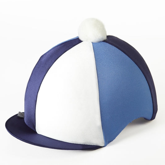 Navy, Blue & White Hat Silk