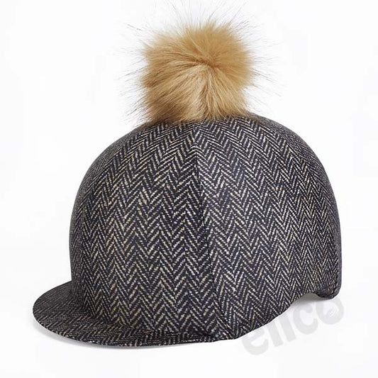 Tweed Look Hat Silk