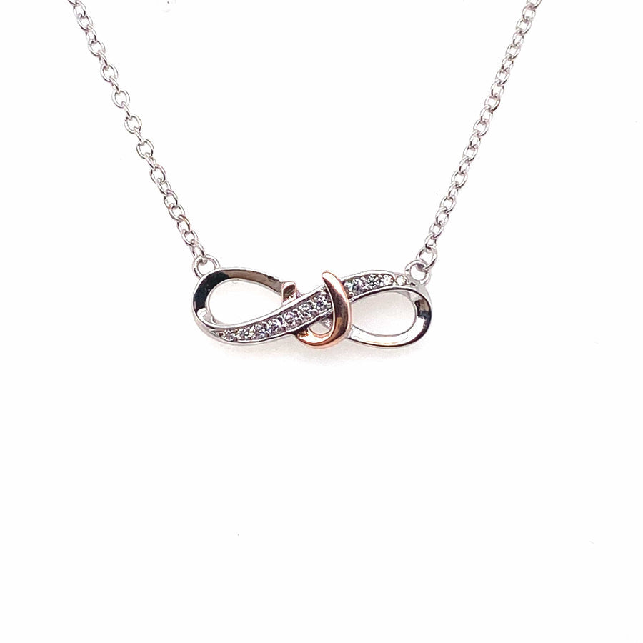 Infinity Horseshoe Necklace