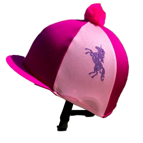 Pink Glitter Unicorn Hat Silk