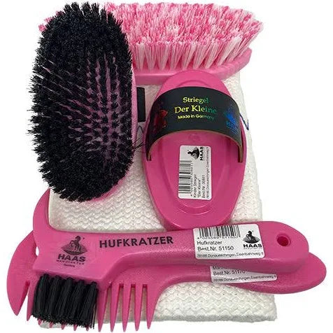 HAAS Pink Children's Grooming Kit