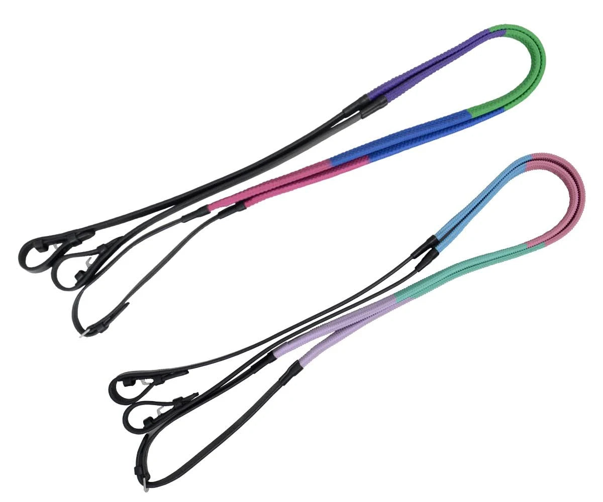 Hy Coloured Training Reins